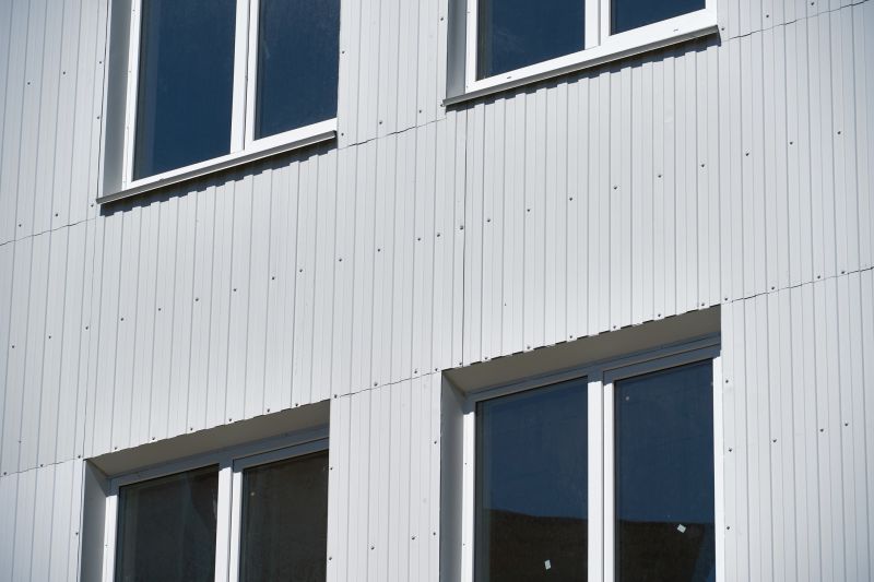 Corrugated Metal Siding Repair detail