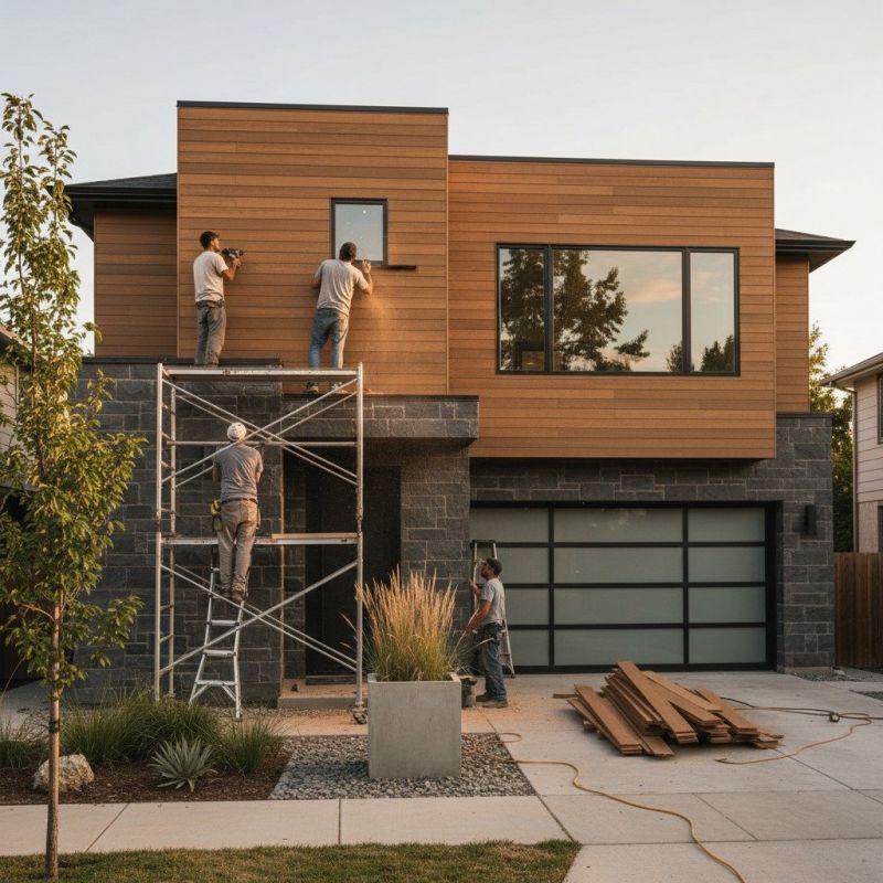 Wood Siding Service detail